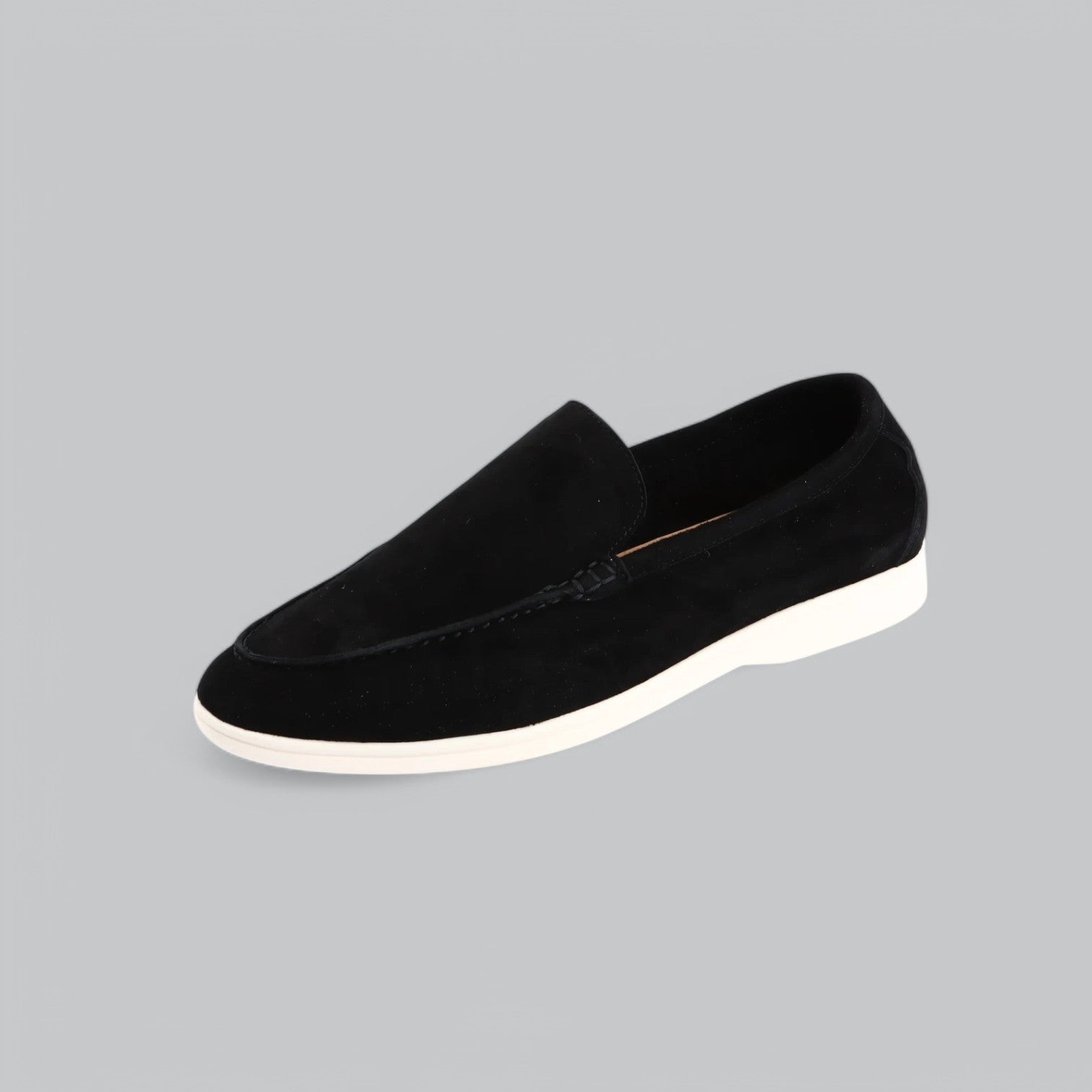 Herren Sommer Loafers - Wildleder Mokassins Slip-On Schuhe