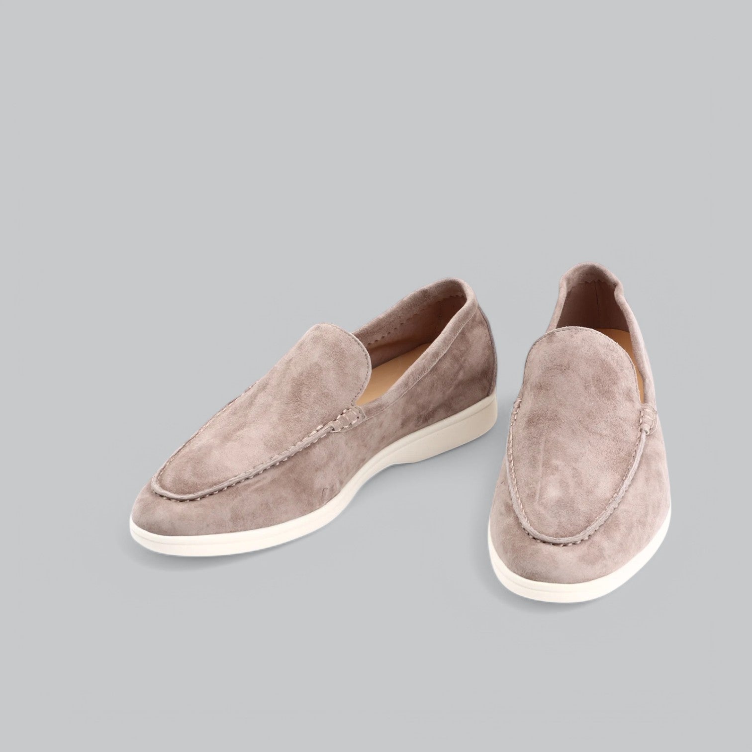 Herren Sommer Loafers - Wildleder Mokassins Slip-On Schuhe