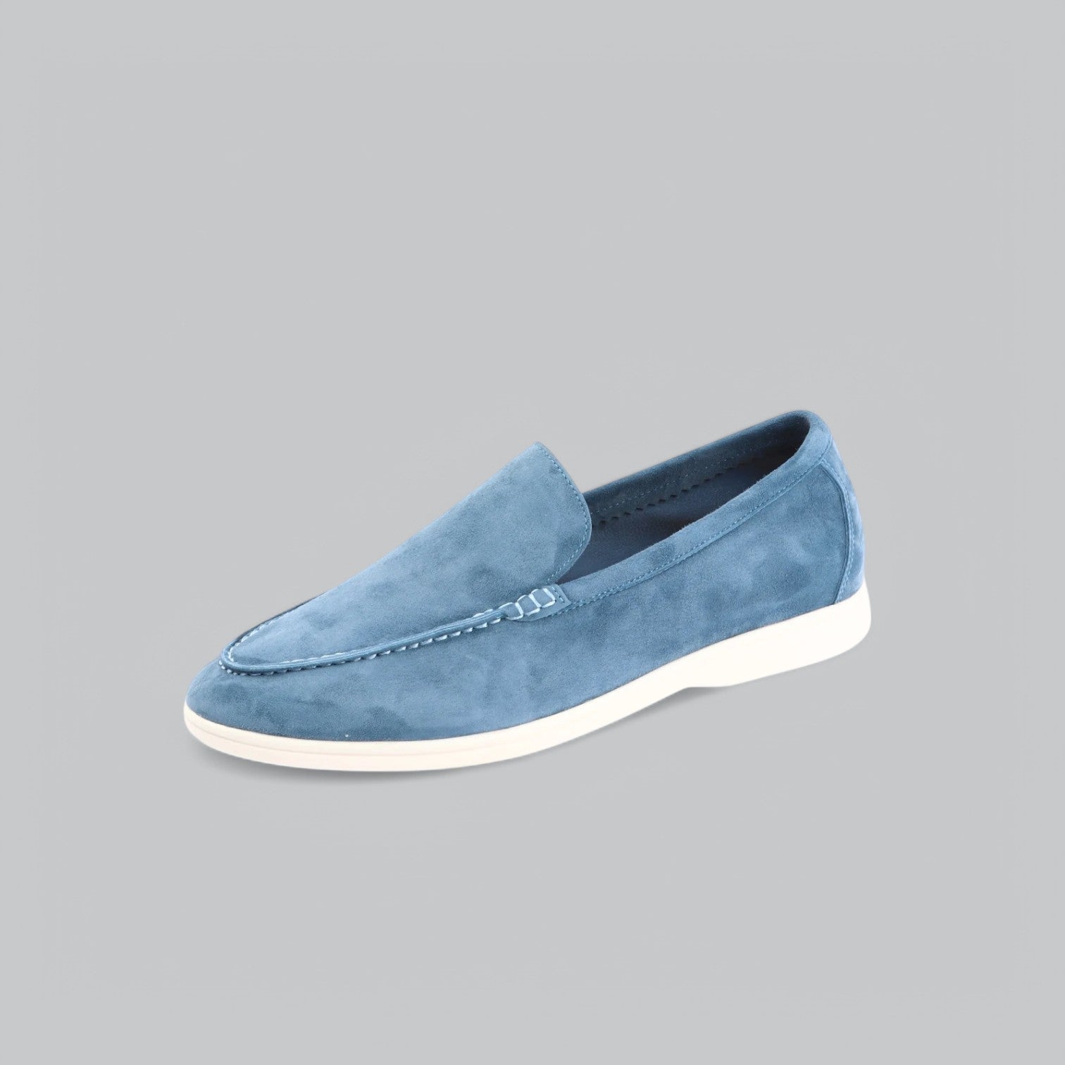 Herren Sommer Loafers - Wildleder Mokassins Slip-On Schuhe