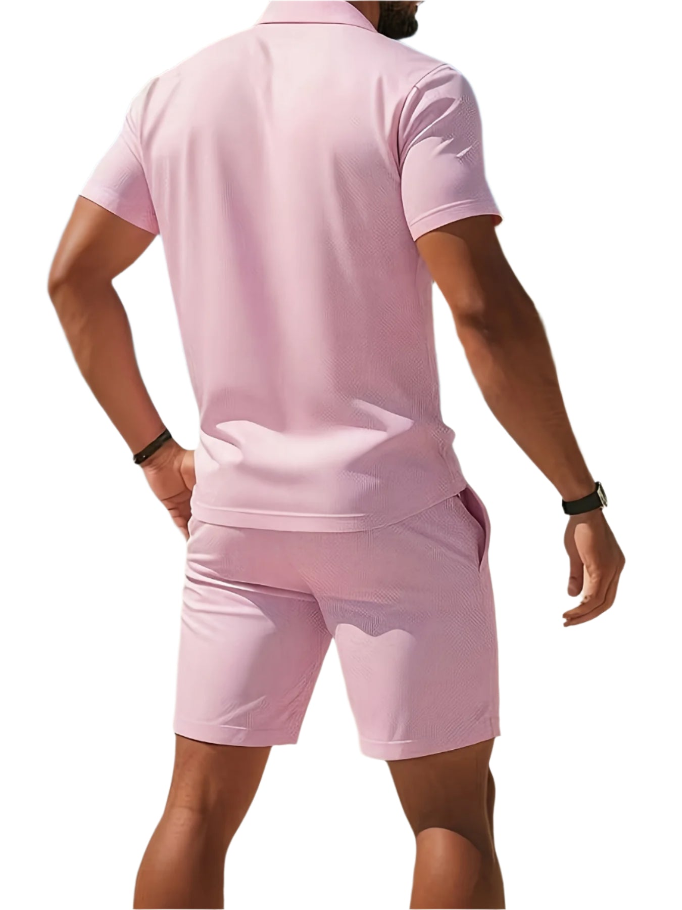 Herren Zweiteiler – Poloshirt & Shorts