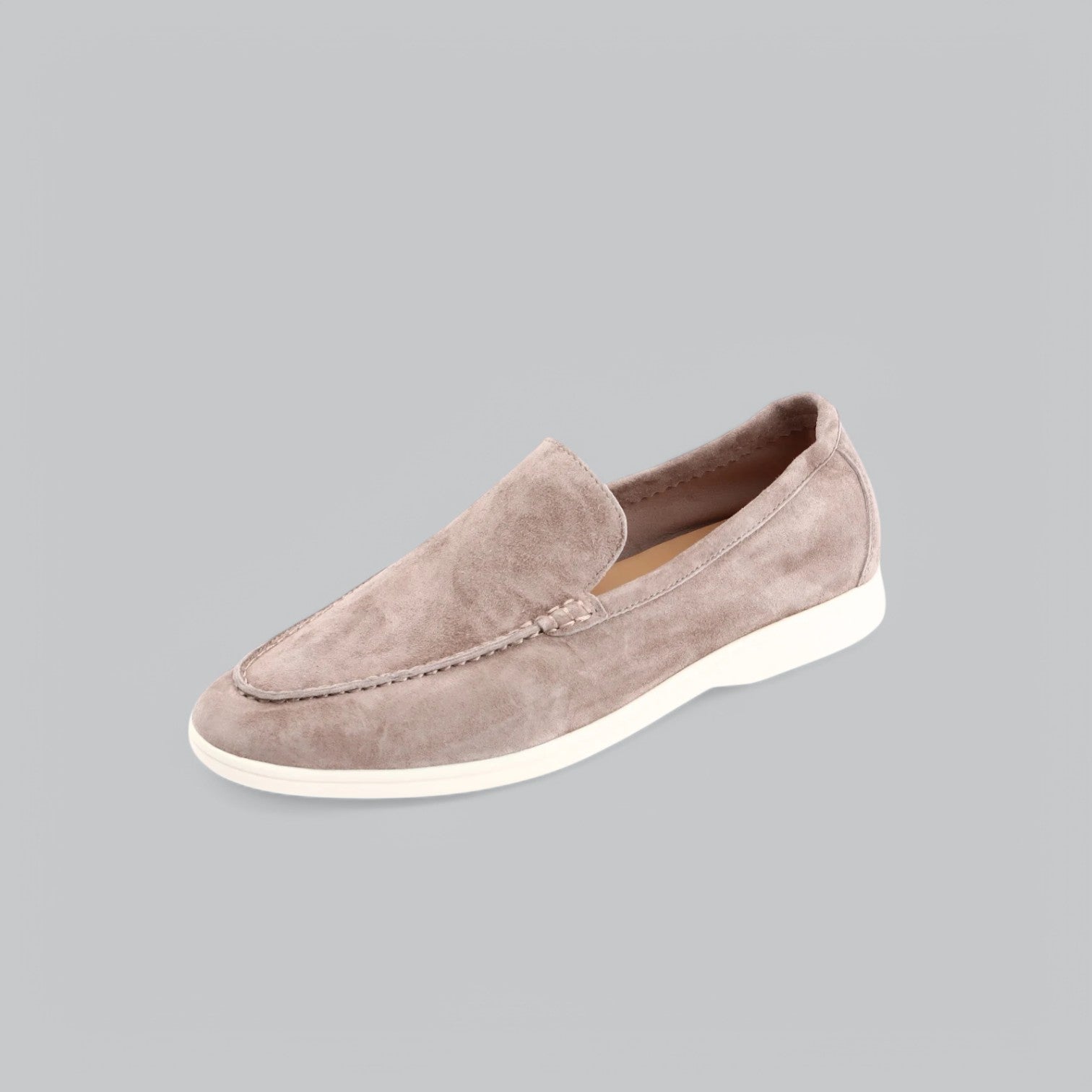Herren Sommer Loafers - Wildleder Mokassins Slip-On Schuhe