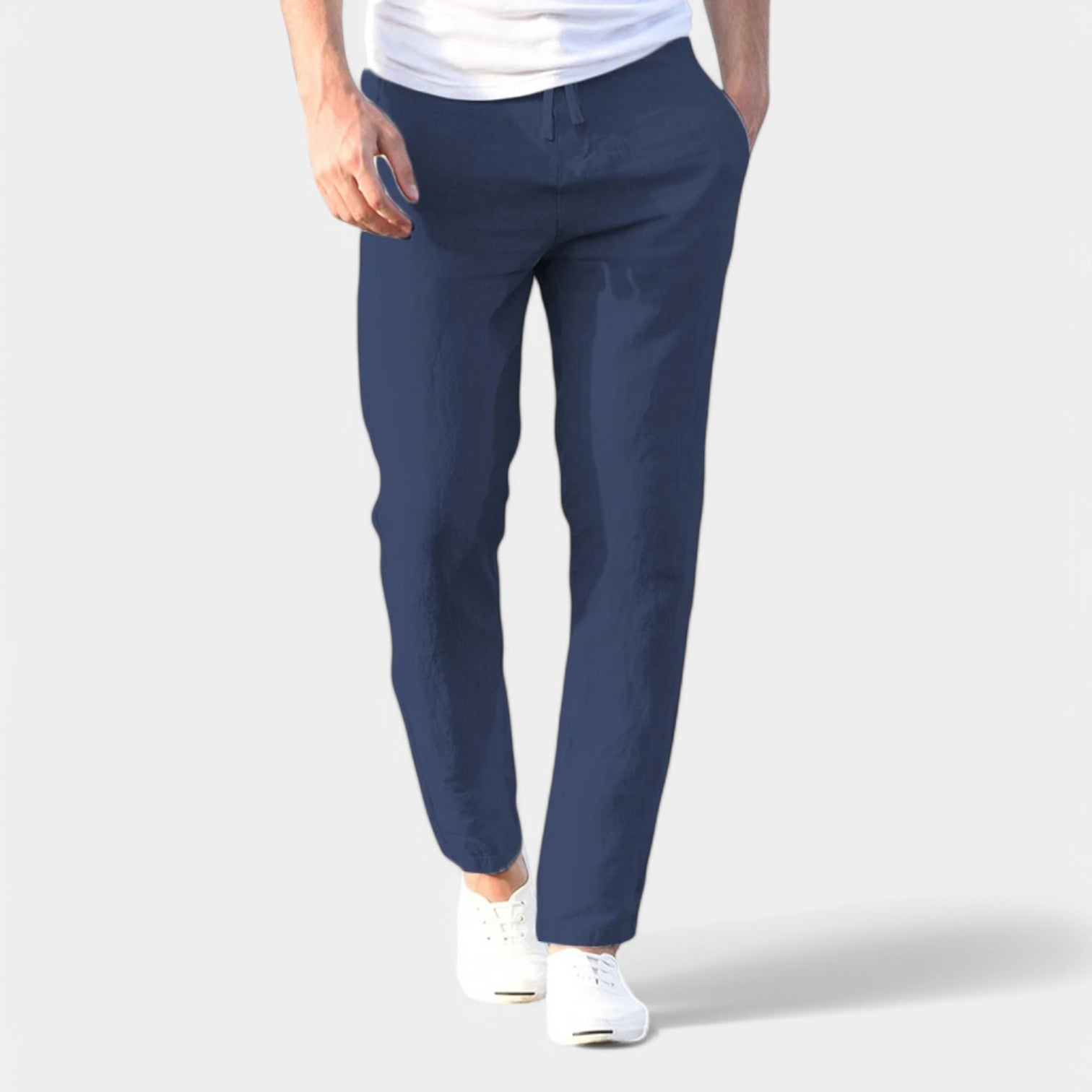 Herren Leinen-Sommerhosen
