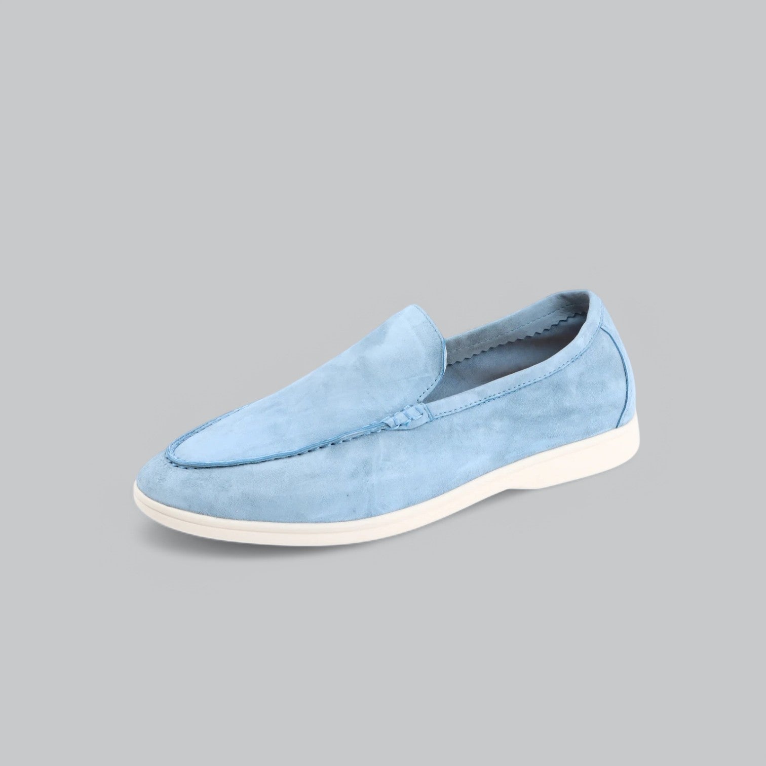 Herren Sommer Loafers - Wildleder Mokassins Slip-On Schuhe