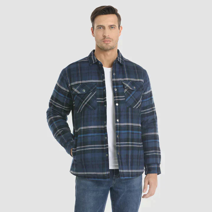 Herren karierte jacke