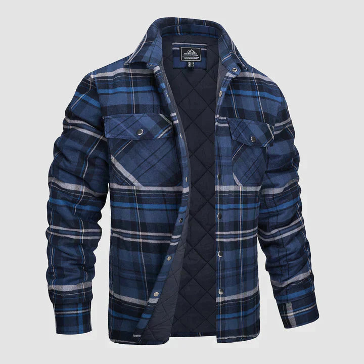 Herren karierte jacke