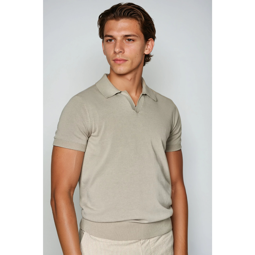 Herren Bequeme Poloshirt