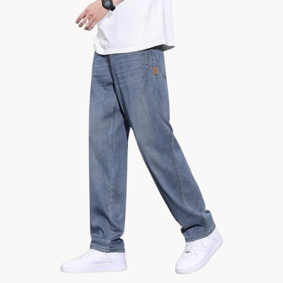 Herren Gerade Denim-Jeans