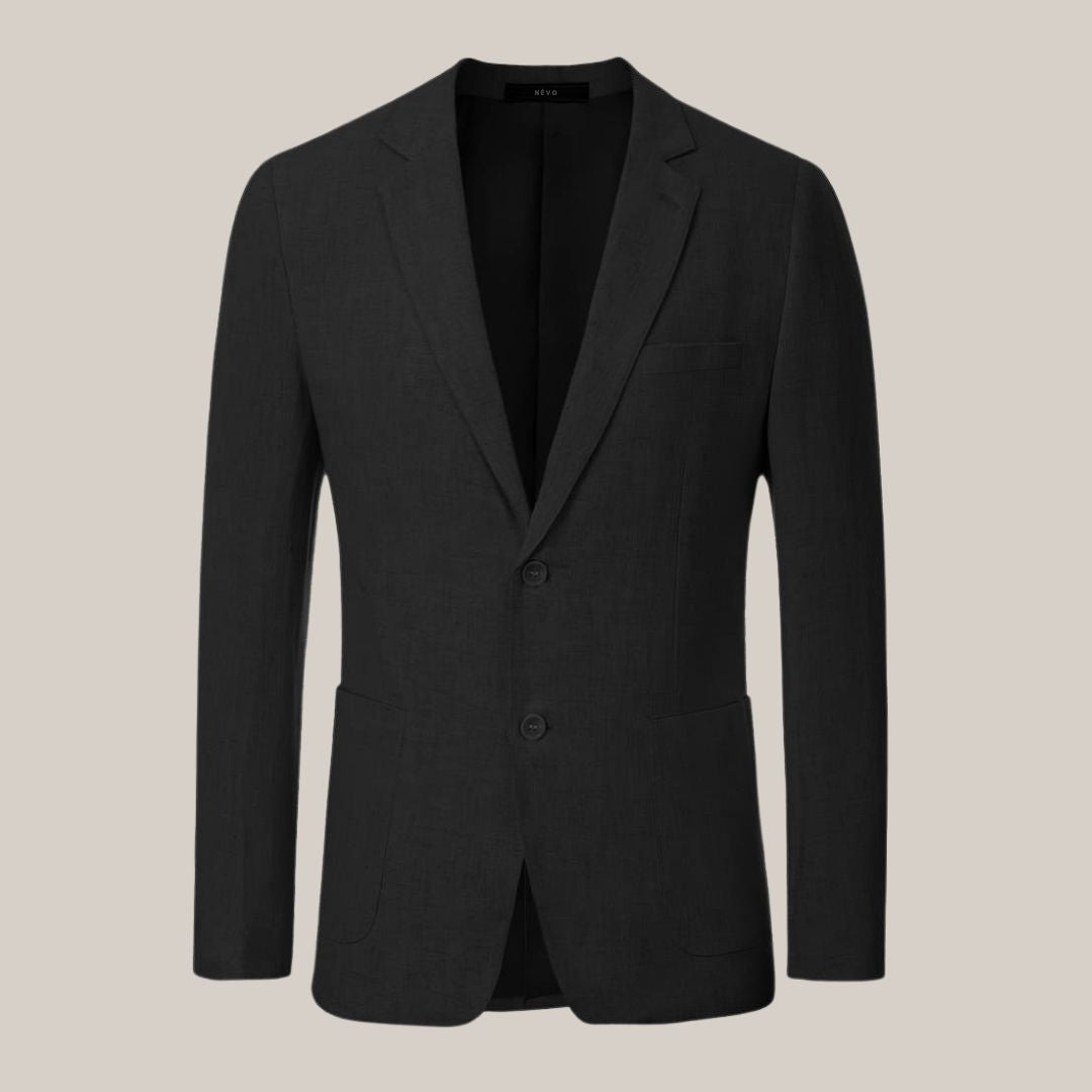 Herren schmal geschnittener formeller blazer