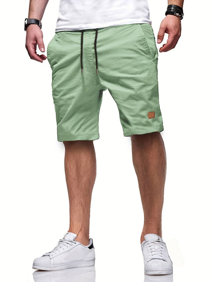 Herren Cargo Shorts mit Kordelzug