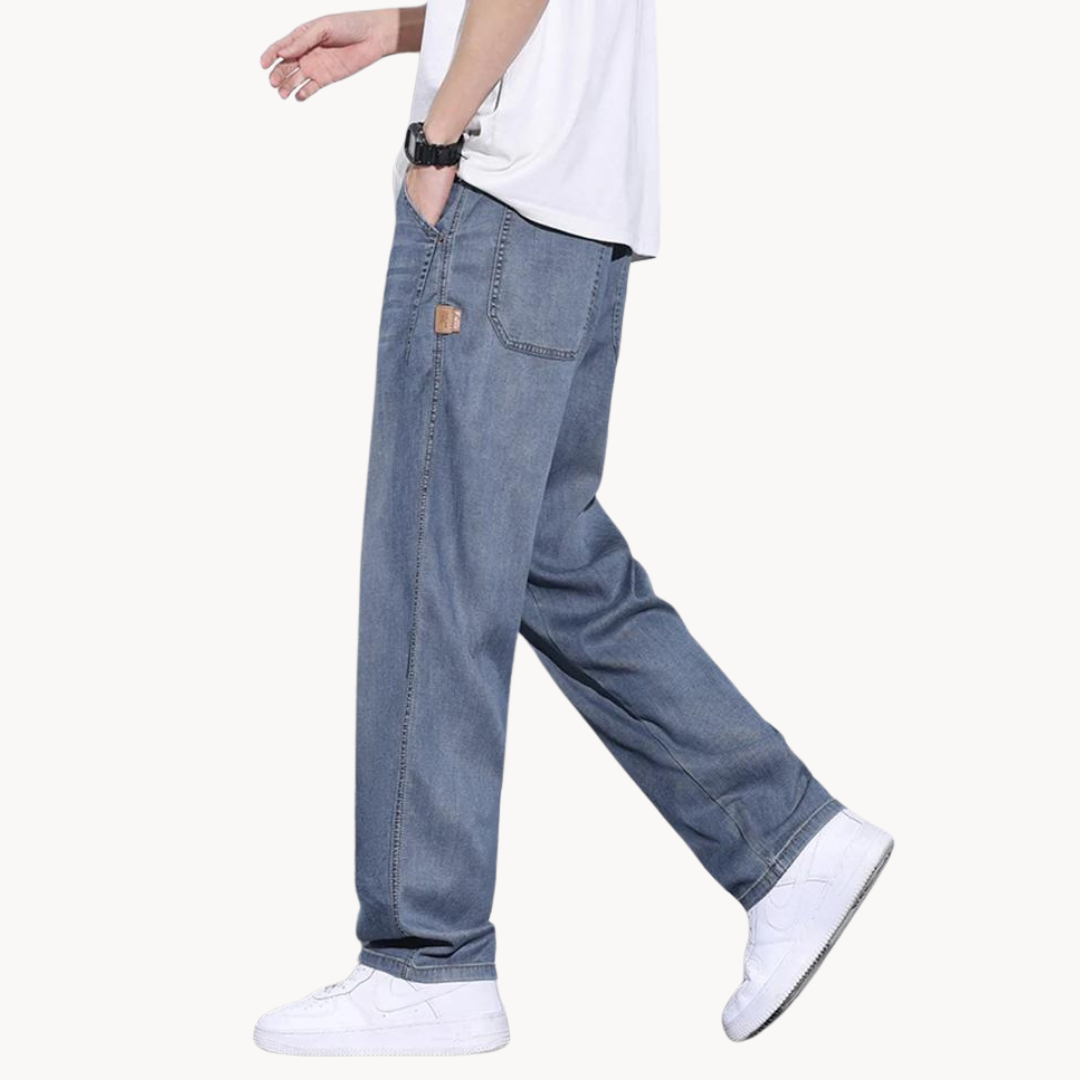 Herren Gerade Denim-Jeans