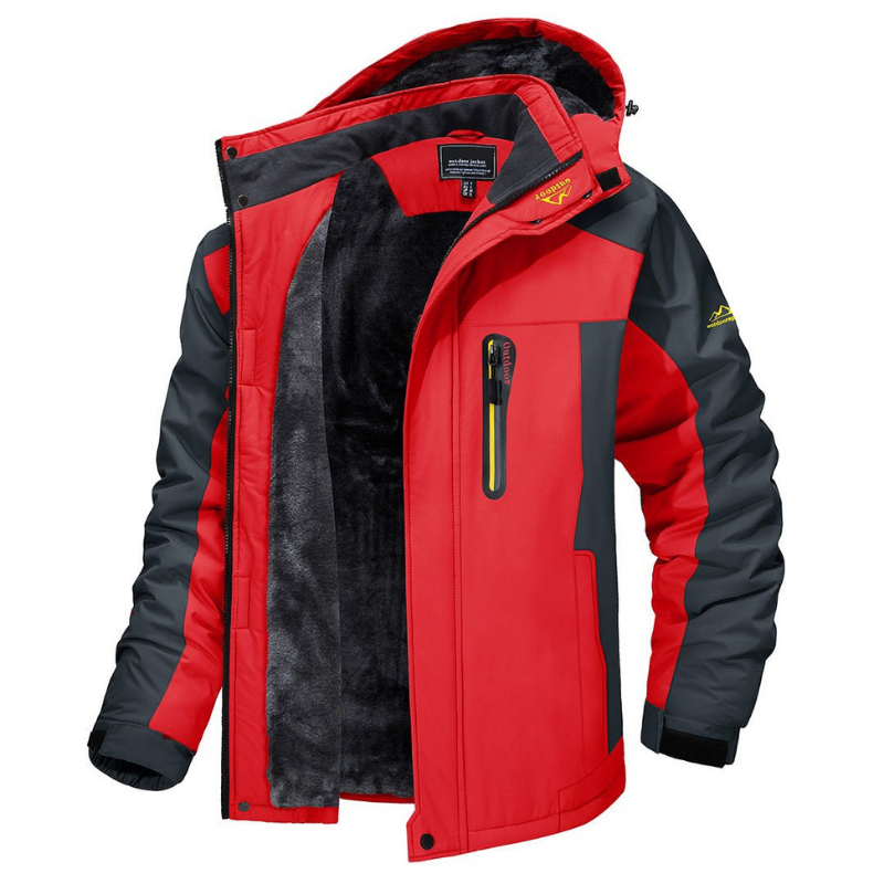 Herren Wasserdichter Windbreaker Für Herbst Und Winter