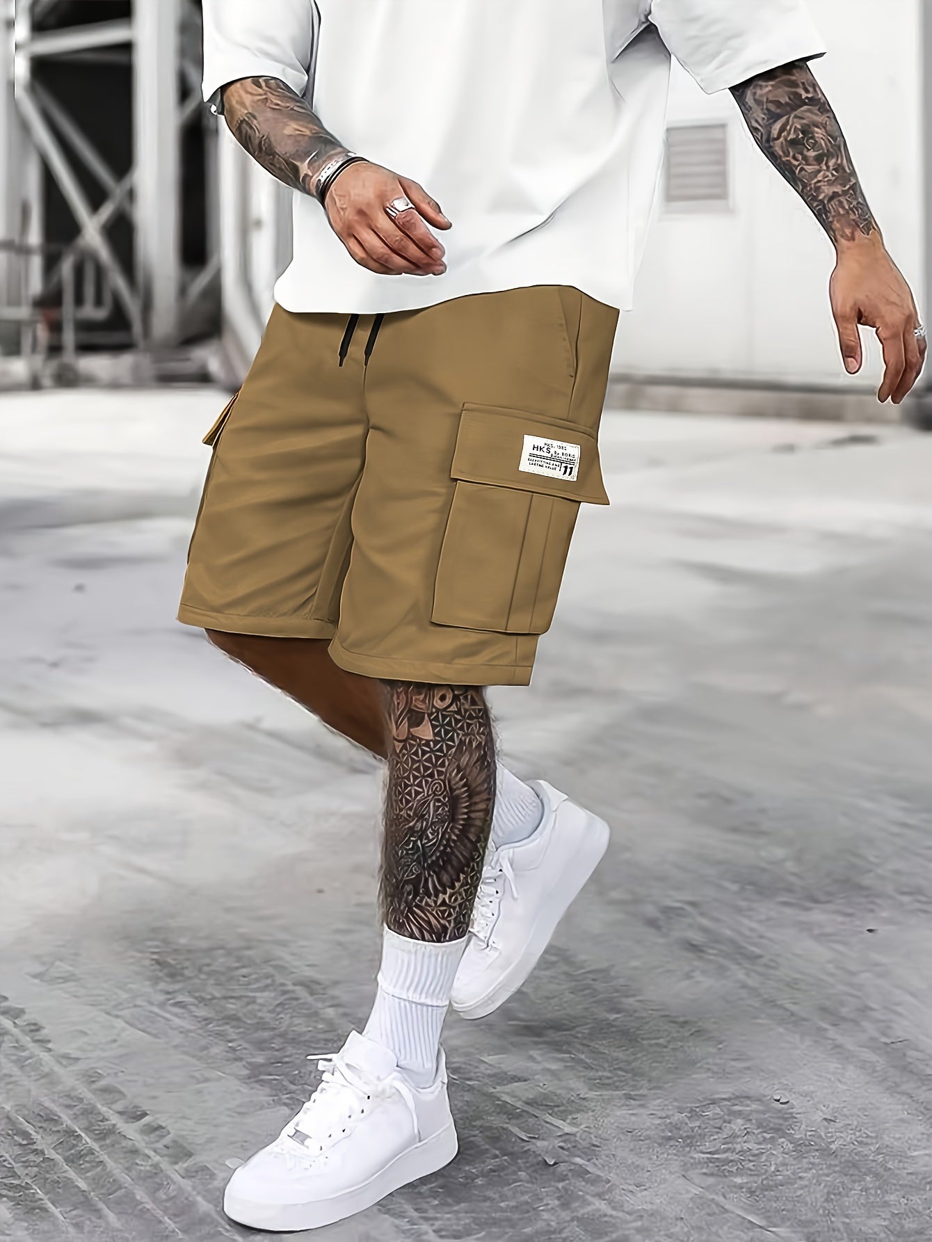 Herren Cargo Shorts mit Taschen