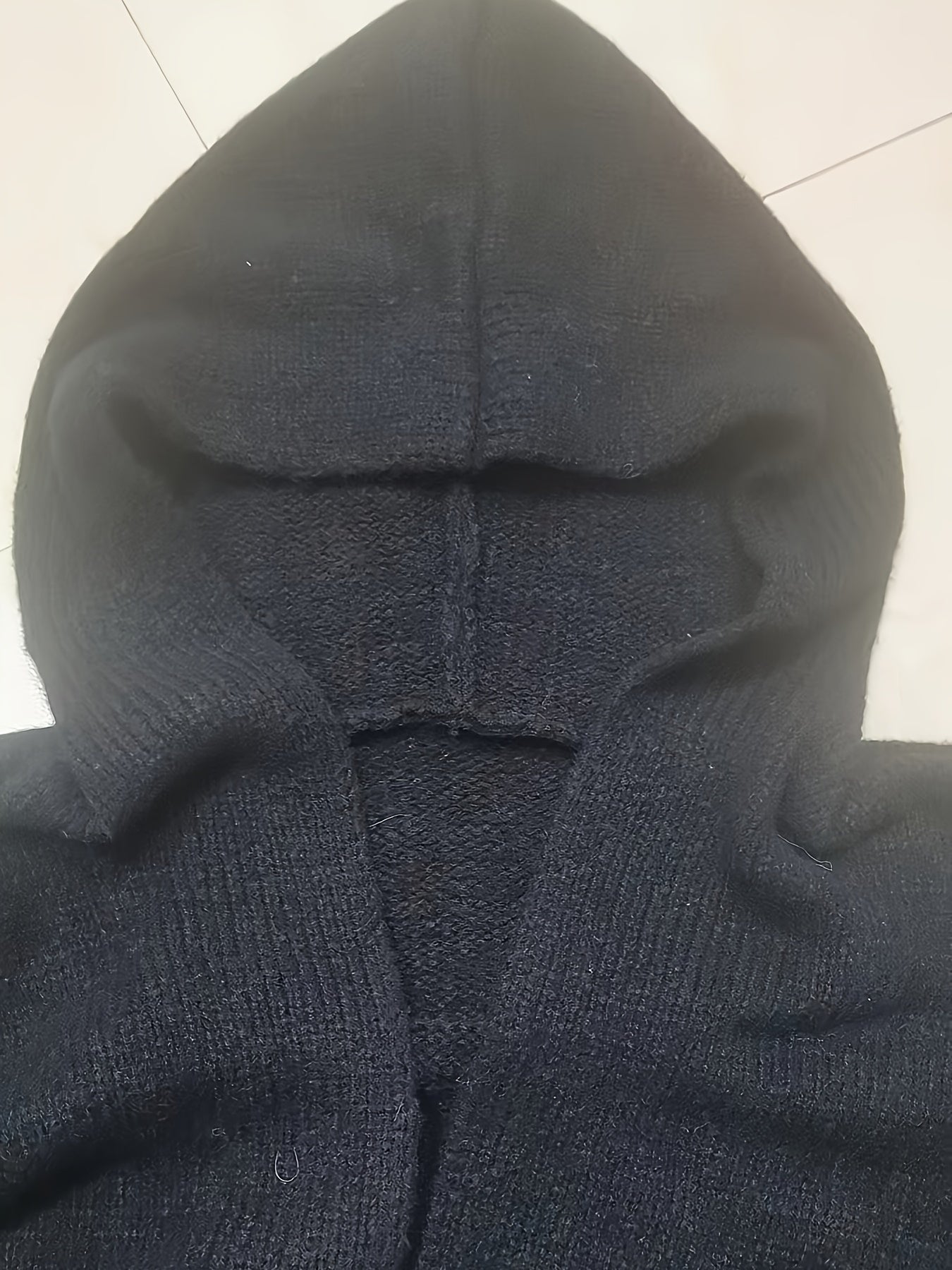 Herren Strickjacke mit Kapuze