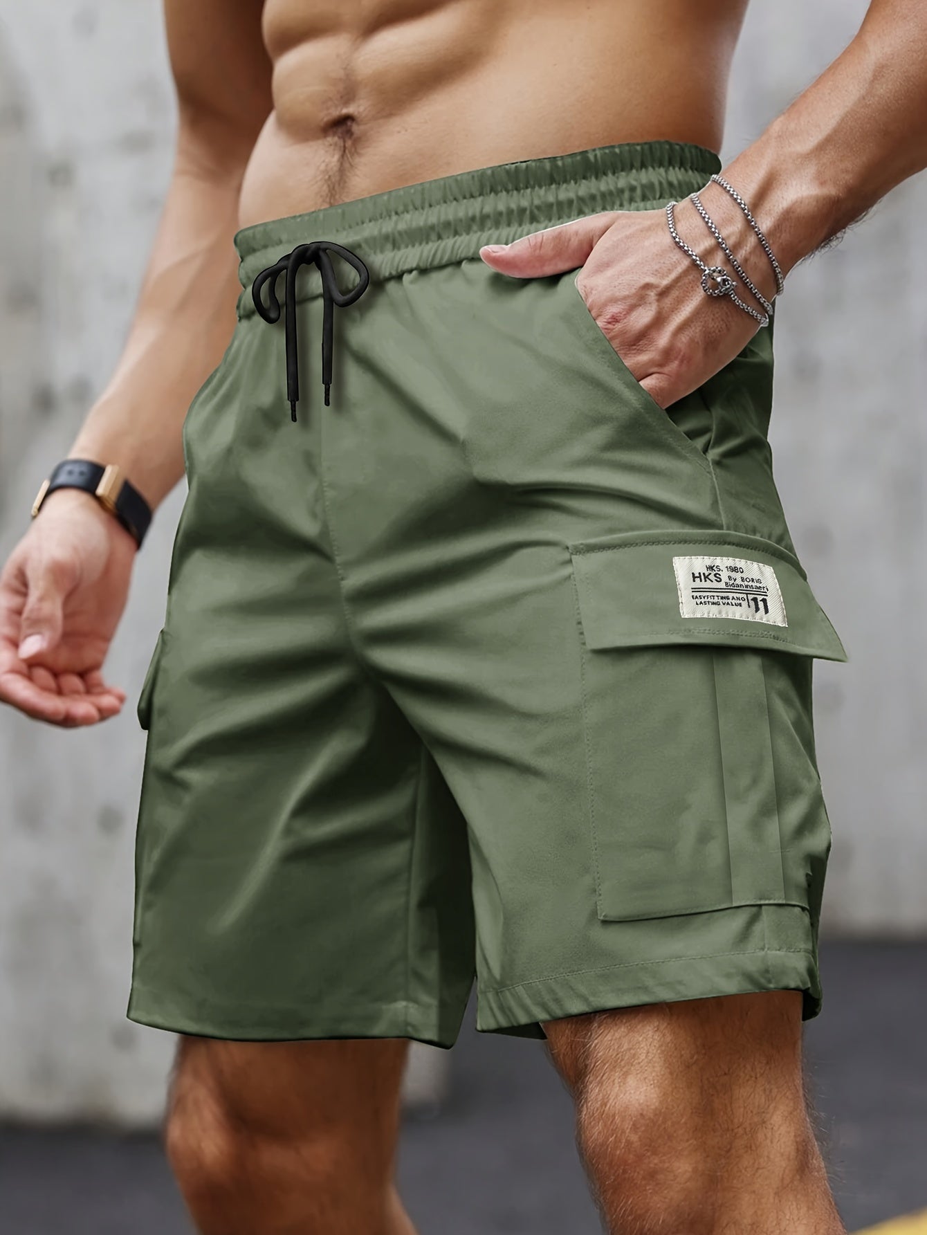 Herren Cargo Shorts mit Taschen