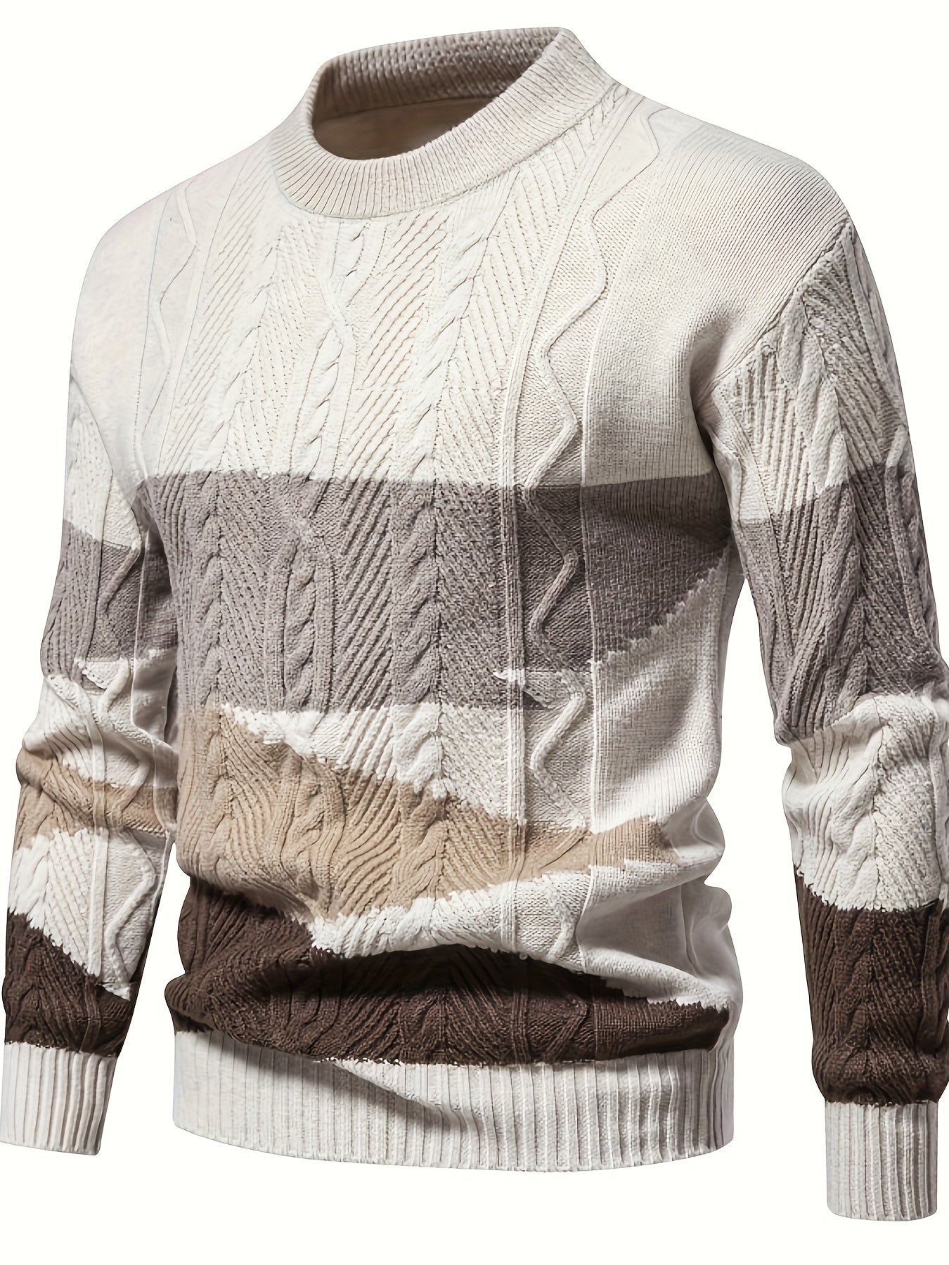 Herren Stylischer Strickpullover