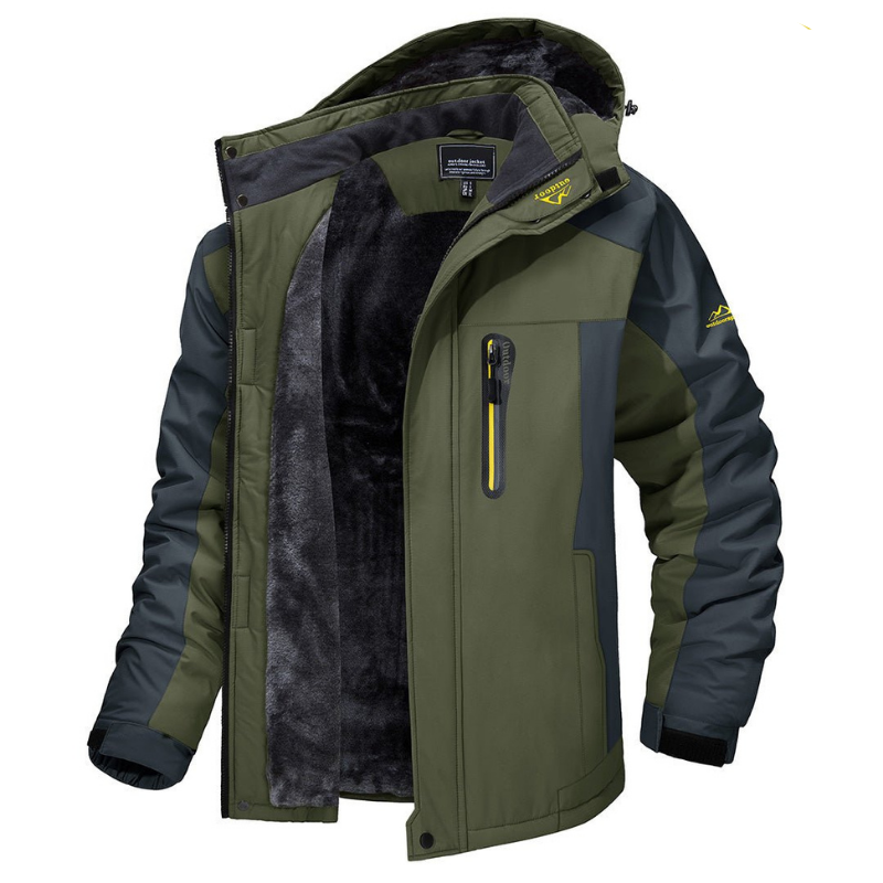 Herren Wasserdichter Windbreaker Für Herbst Und Winter