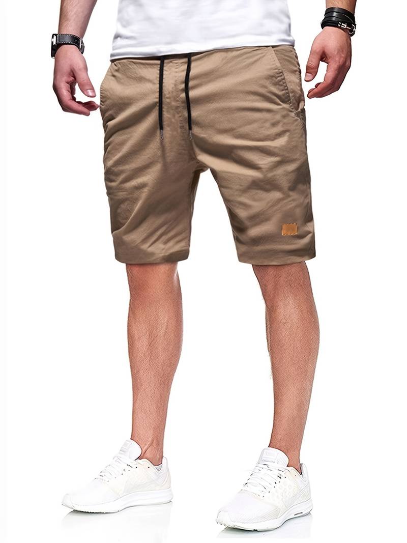 Herren Cargo Shorts mit Kordelzug