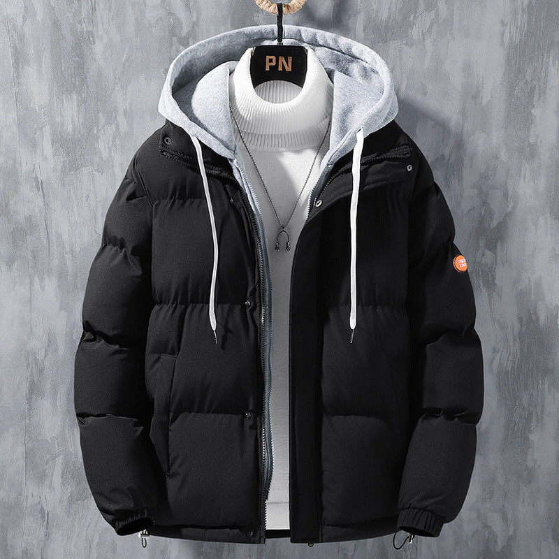 Herren wasserdichte winterjacke mit kapuze