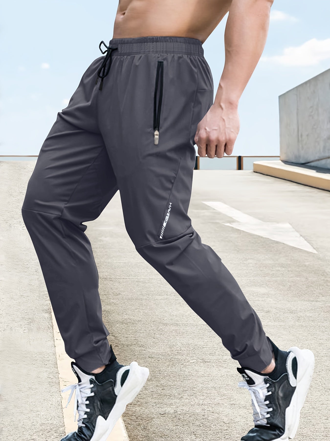 Herren jogginghose mit hohem stretch