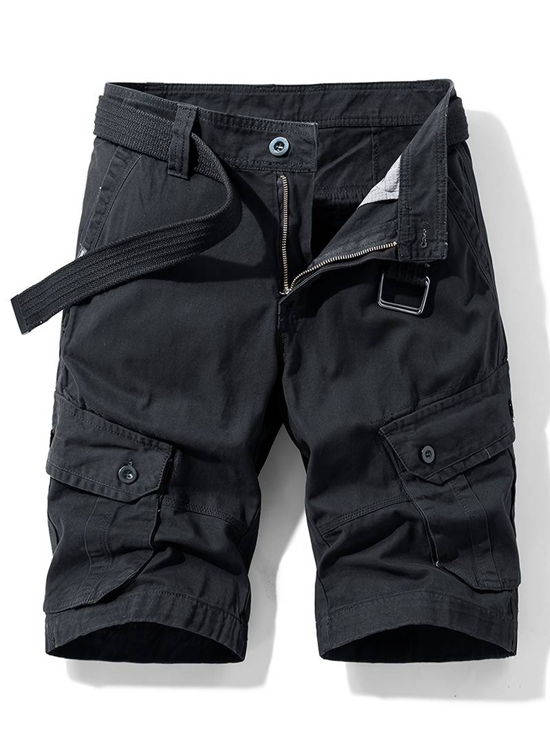 Herren Cargo-Shorts mit Gürtel