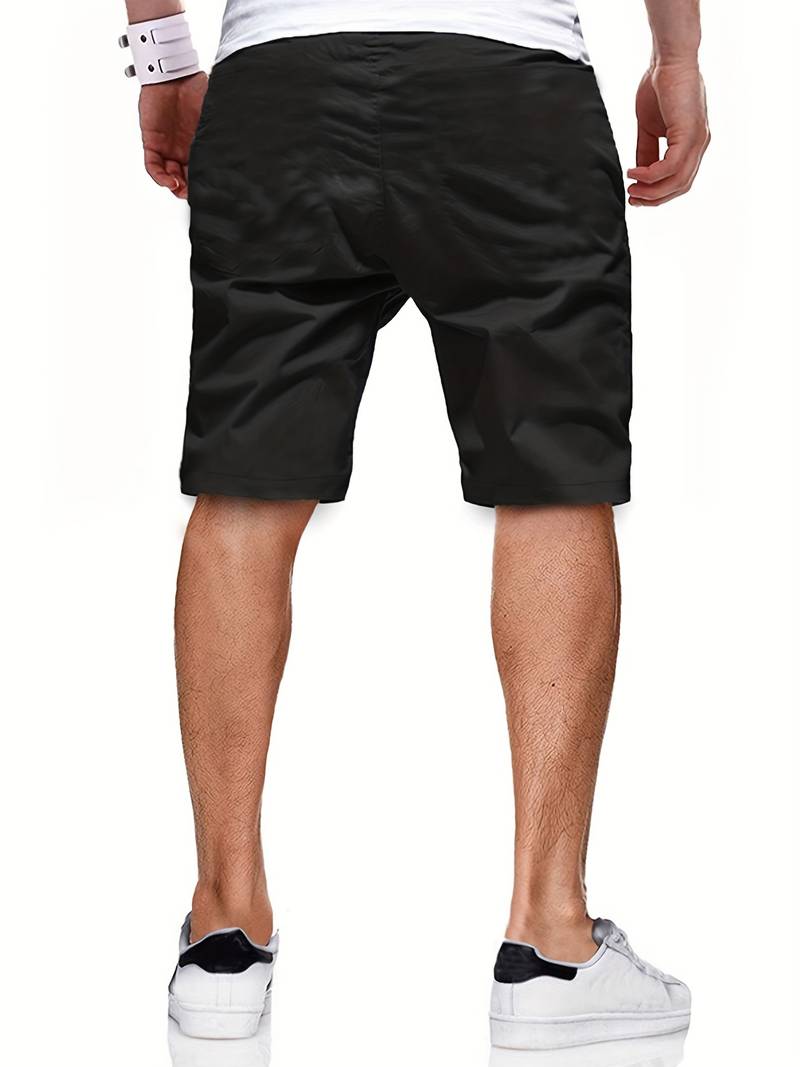 Herren Cargo Shorts mit Kordelzug