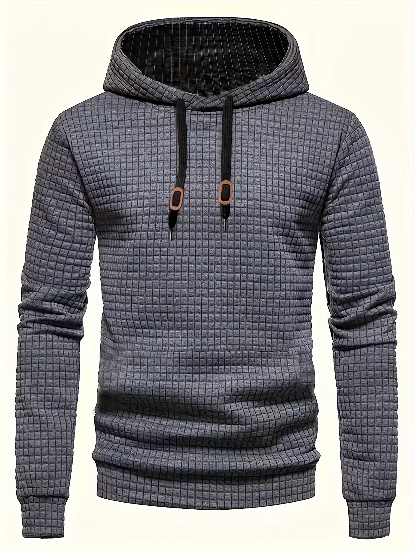 Herren Strukturierter Hoodie