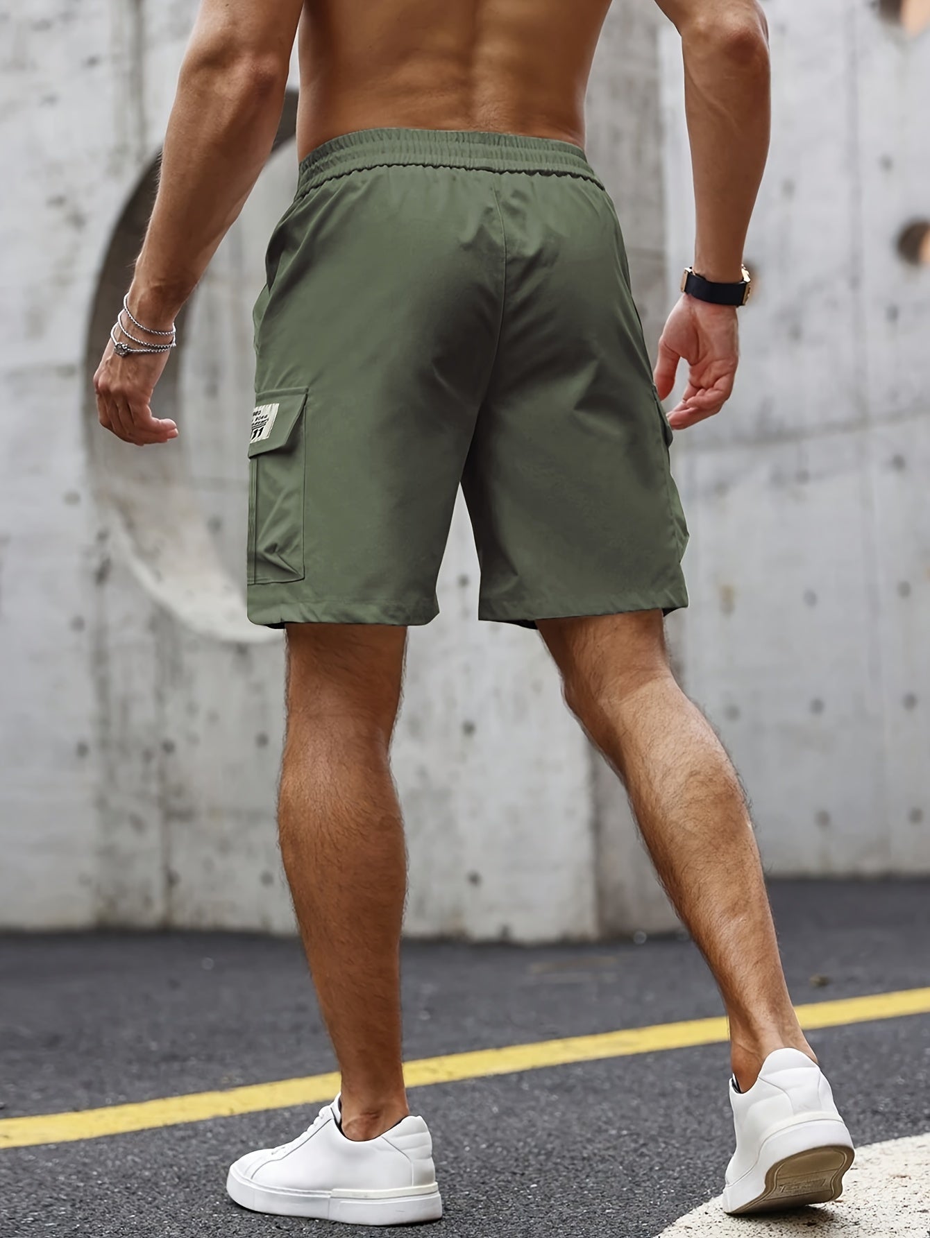 Herren Cargo Shorts mit Taschen