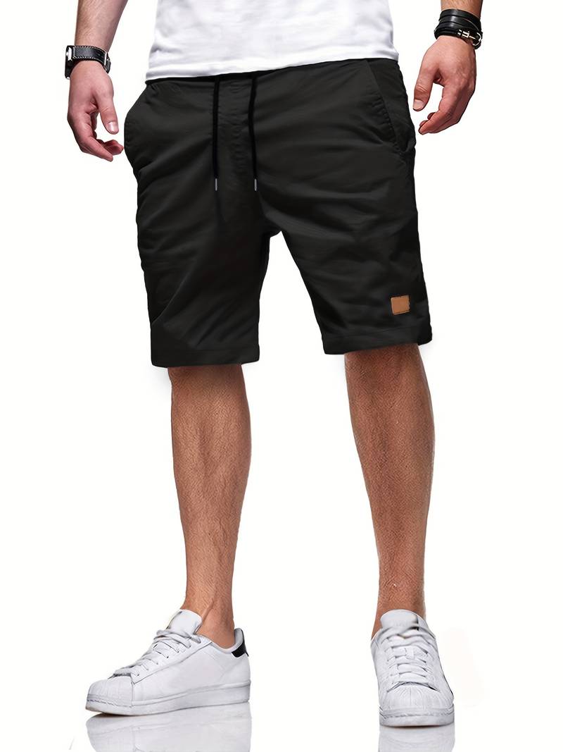 Herren Cargo Shorts mit Kordelzug