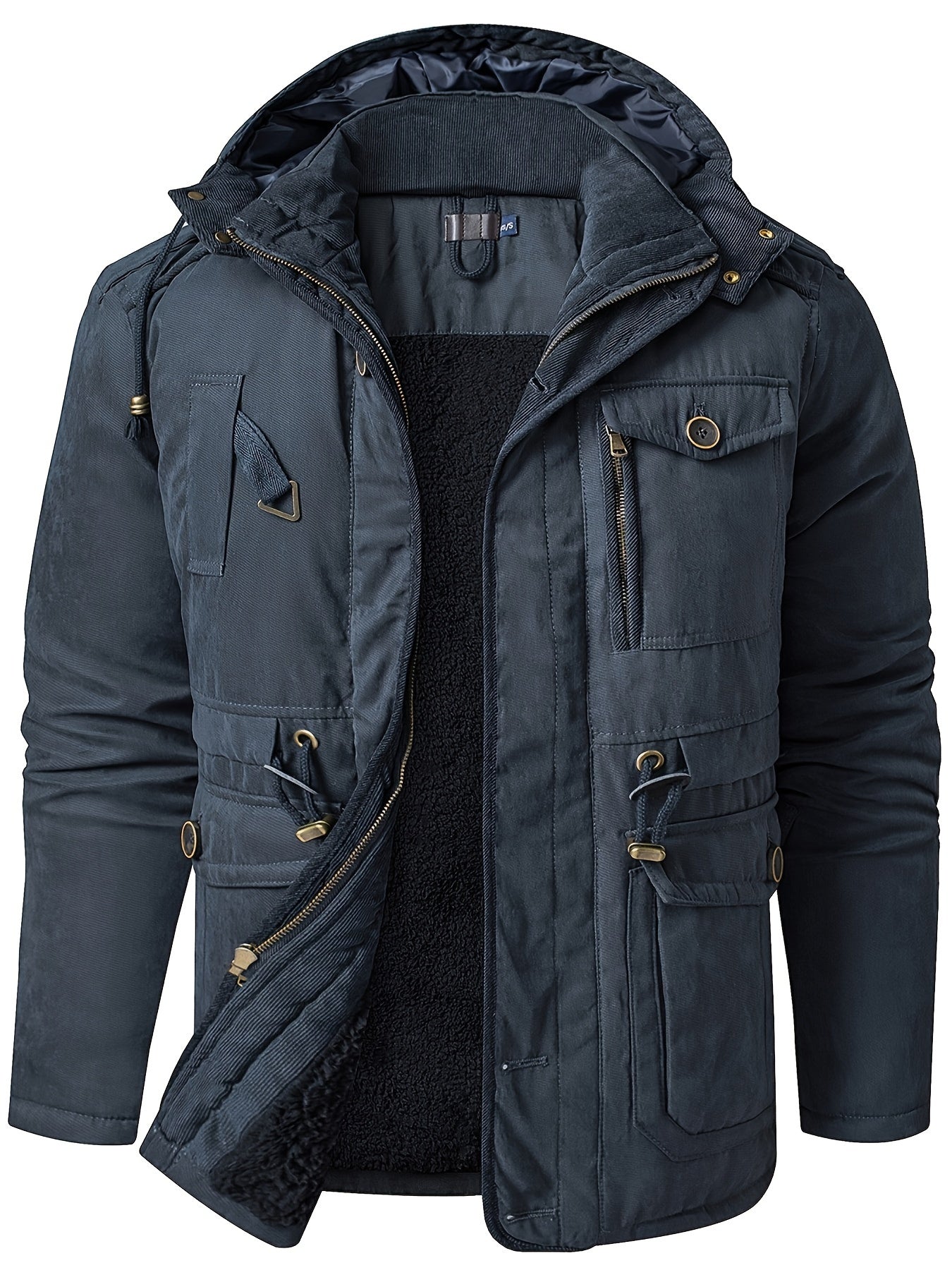 Herren Winter Parka mit Fleecefutter