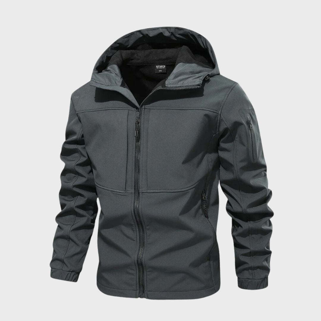 Herren Wasserdichte Regenjacke