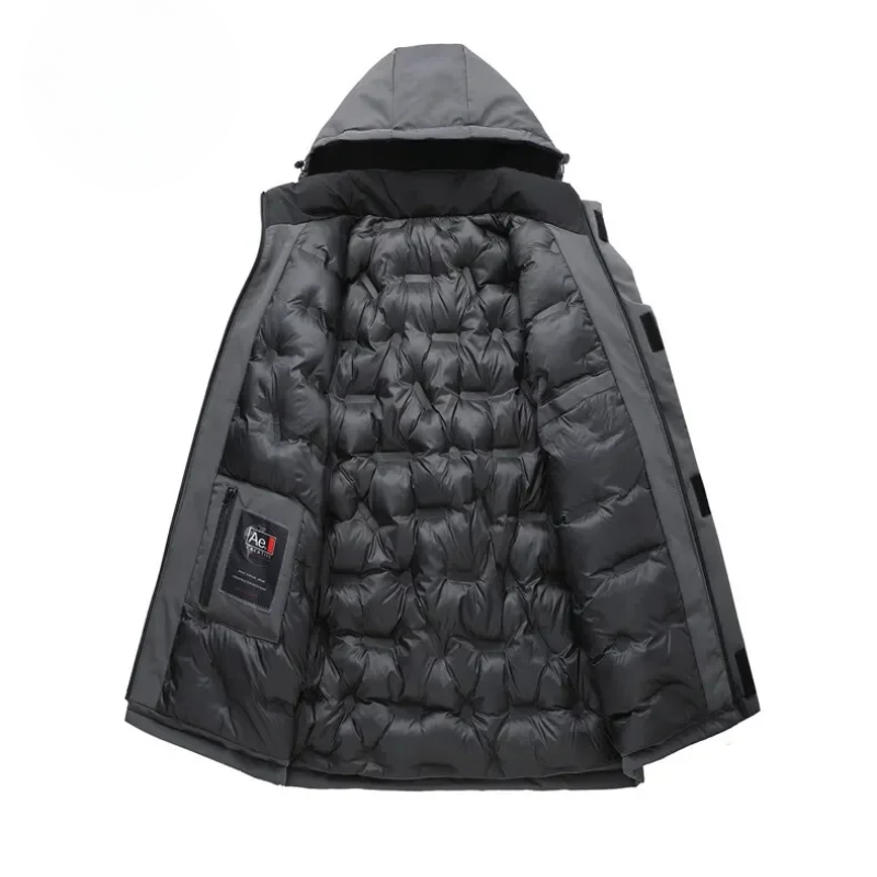 Herren Wasserdichte Winterjacke mit kapuze