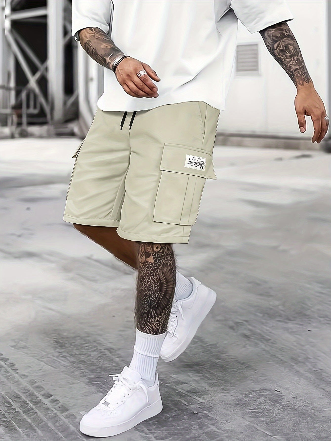 Herren Cargo Shorts mit Taschen