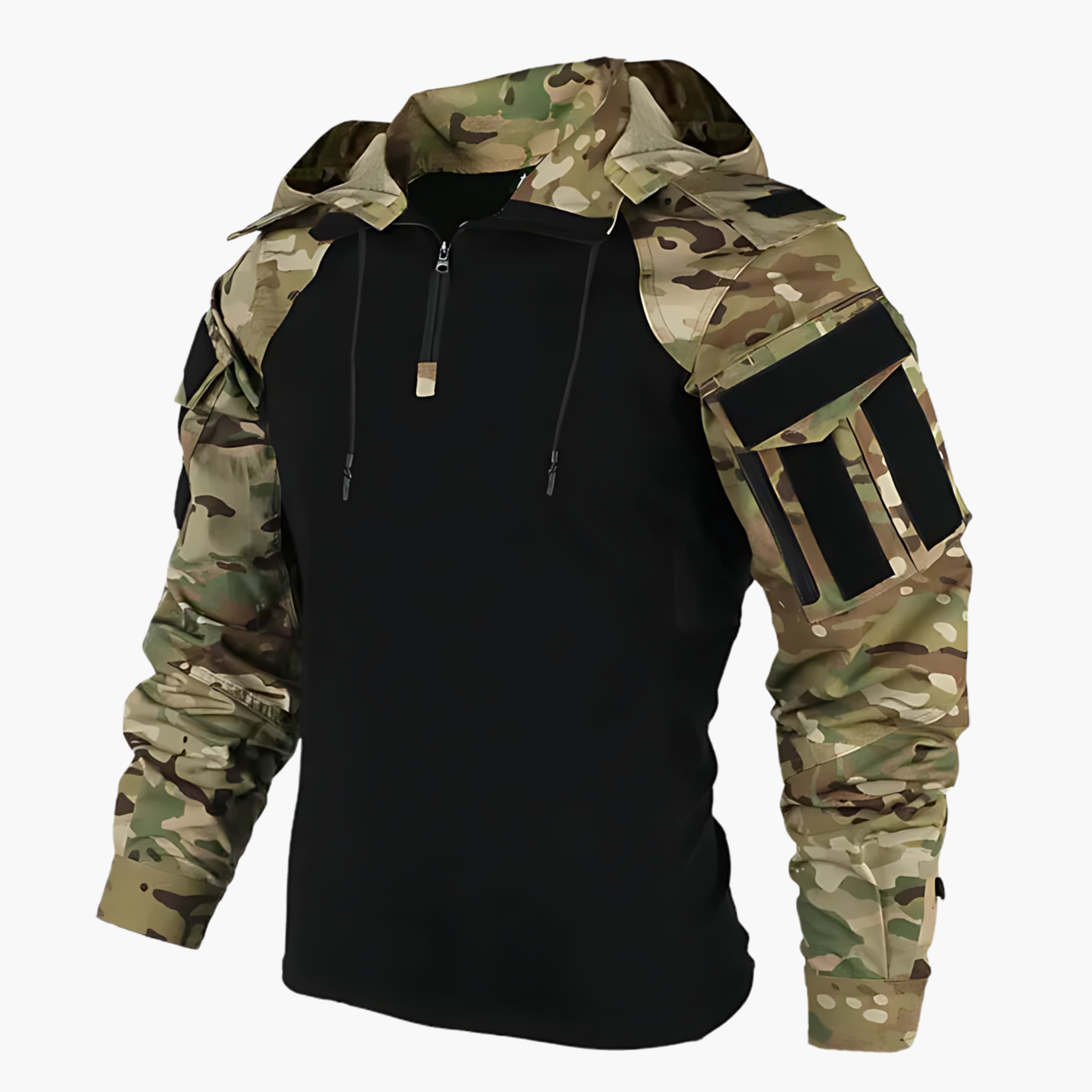 Herren Tactical jacke mit kapuze