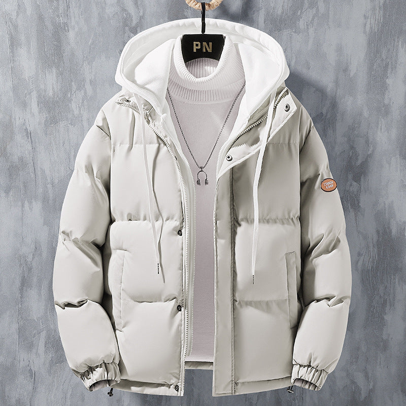 Herren wasserdichte winterjacke mit kapuze