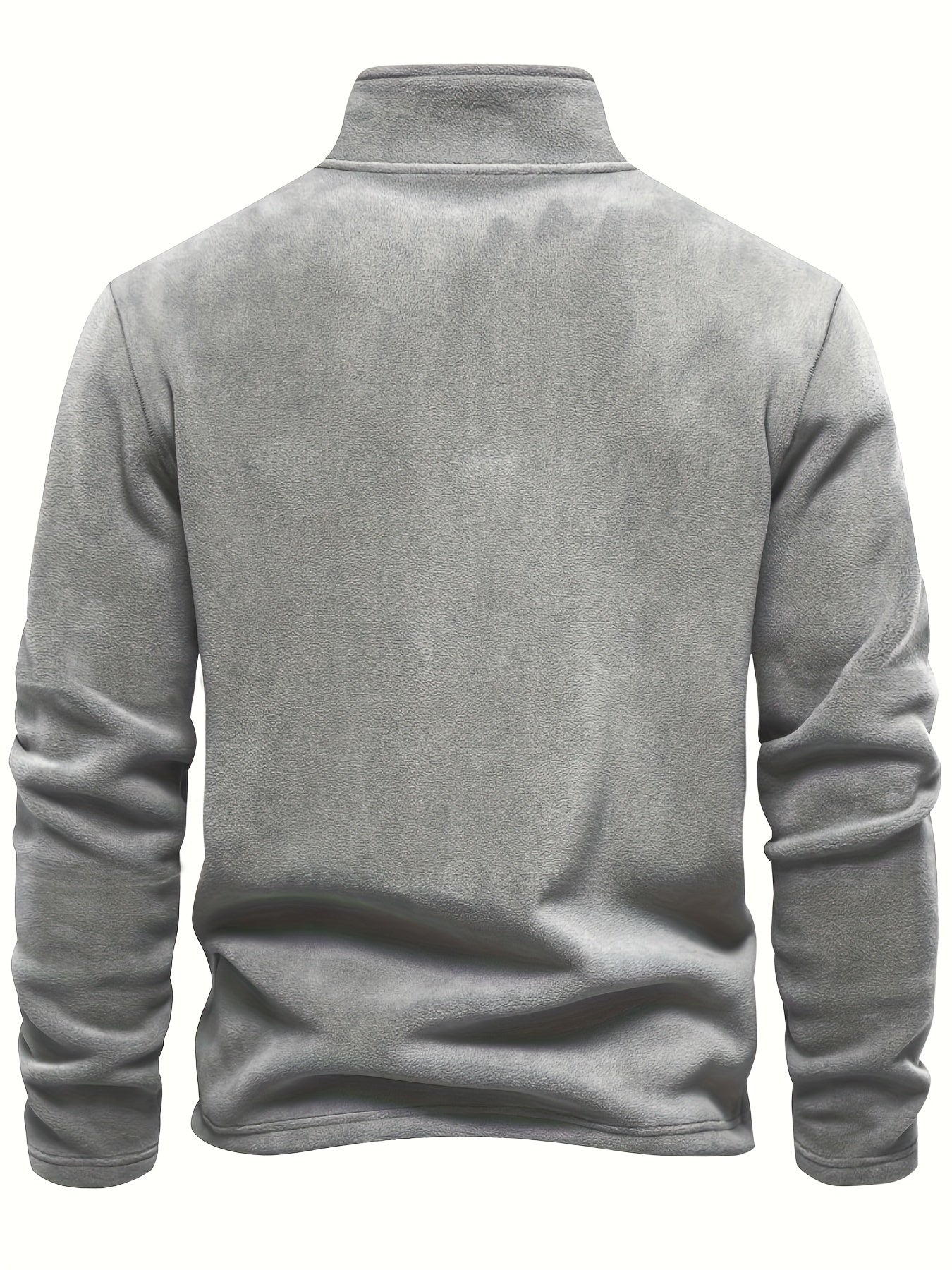 Herren Pullover mit Halb-Reißverschluss