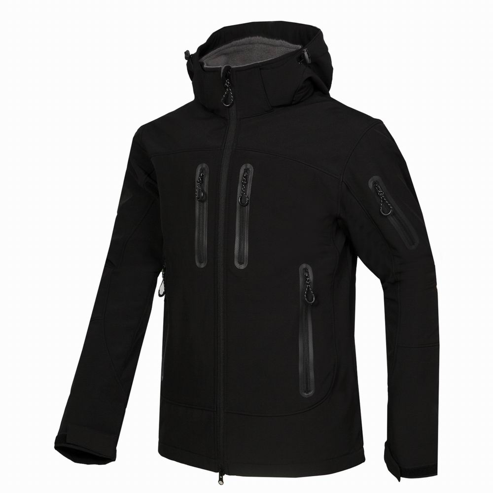 Herren winter skijacke mit reißverschluss