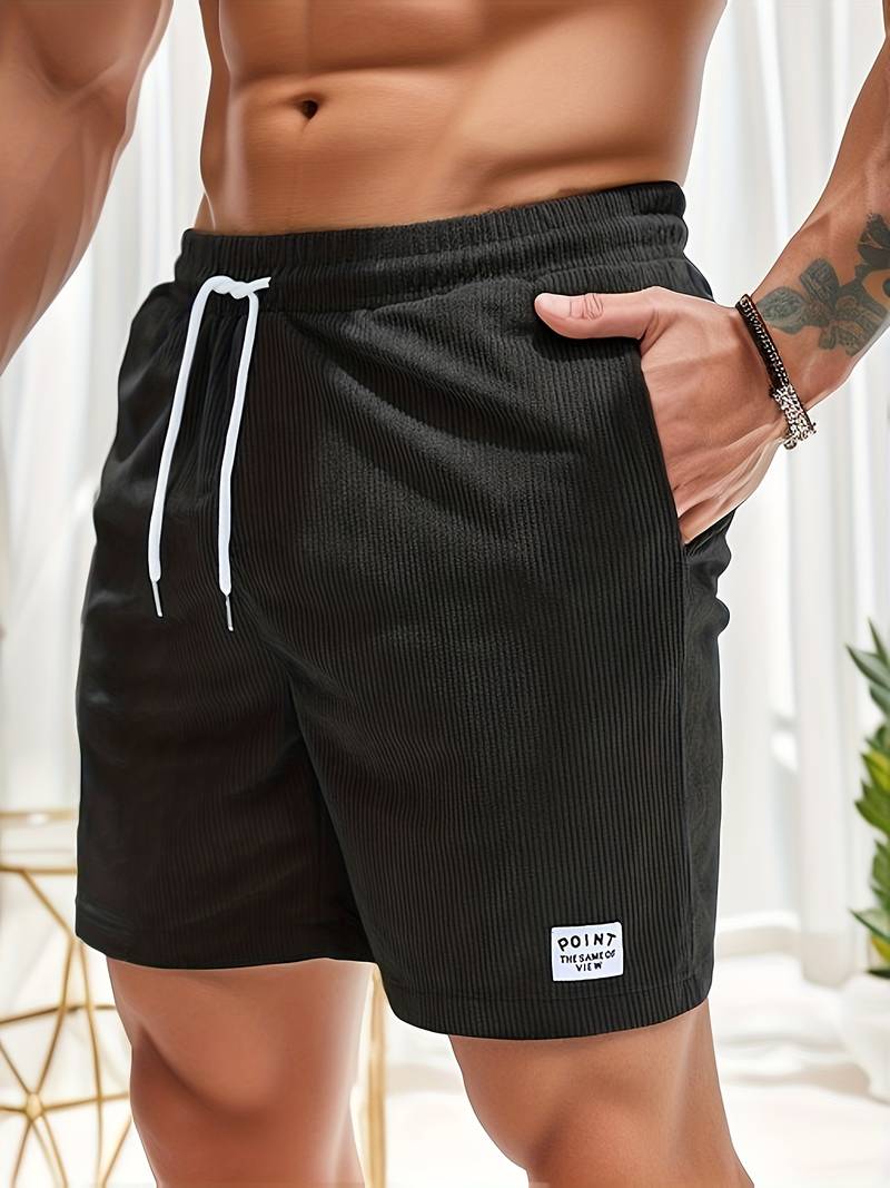 Herren Sommer Shorts mit Kordelzug