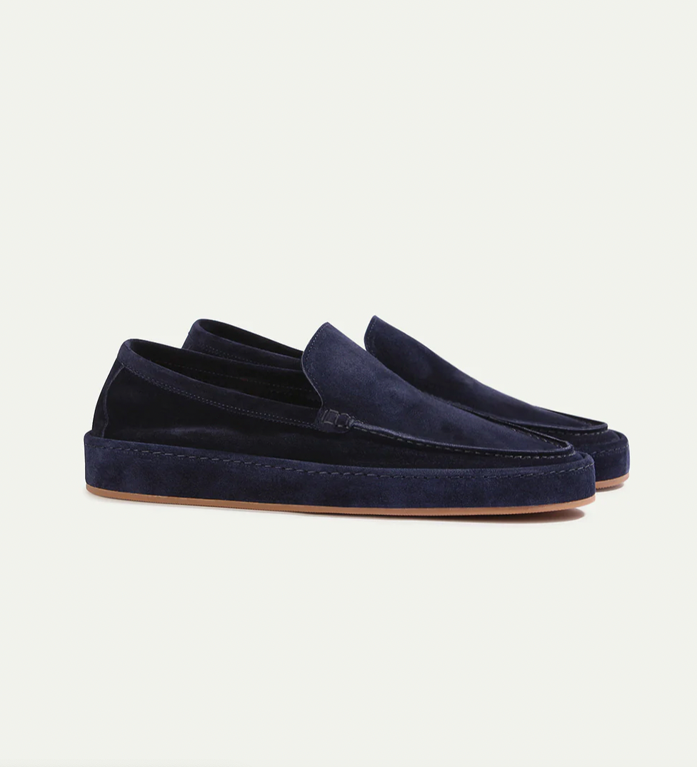 Herren Leder Loafers