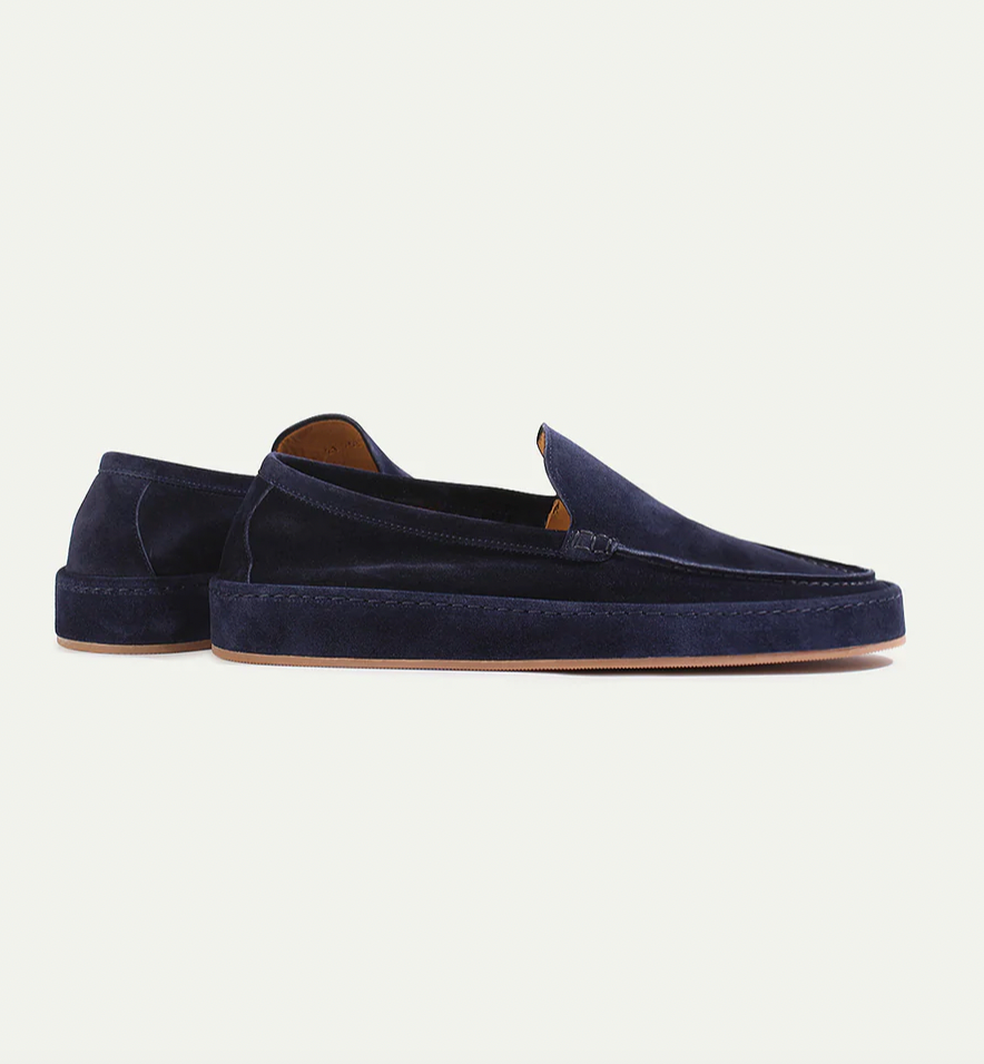 Herren Leder Loafers