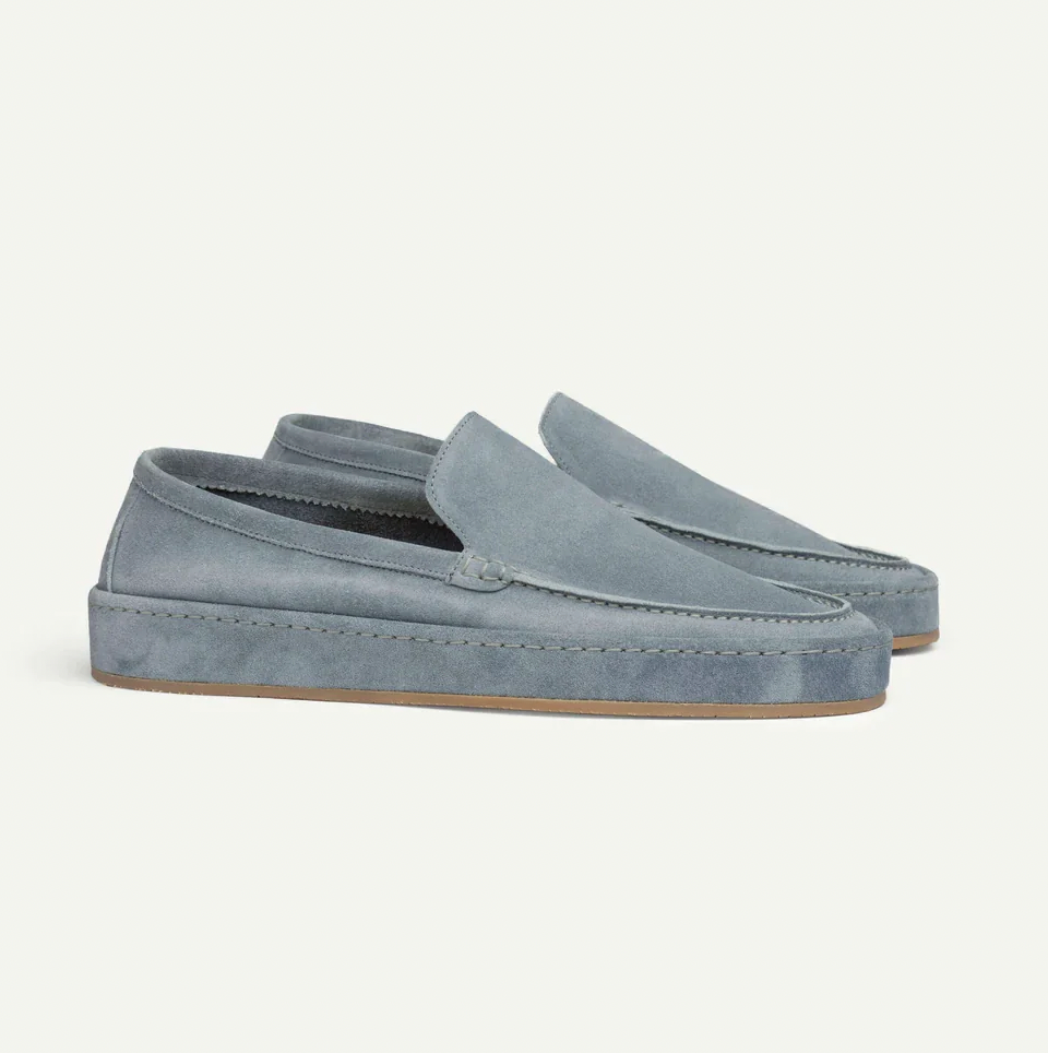 Herren Leder Loafers