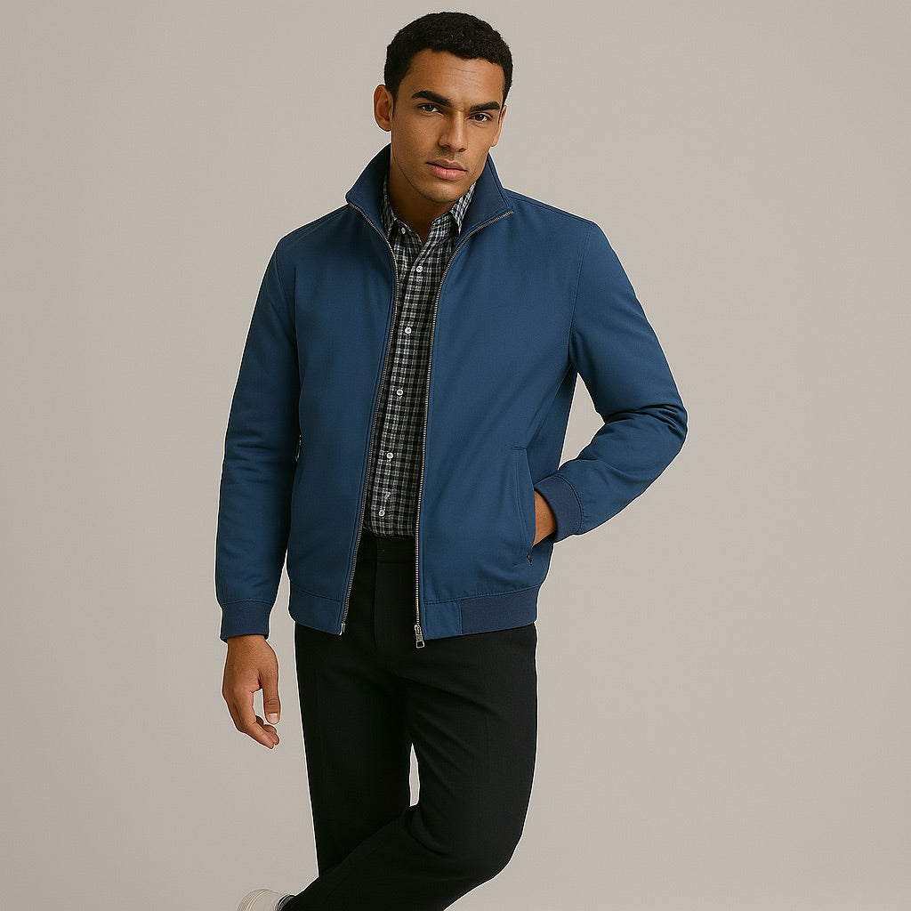 Herren Sommerjacke - Leichter Bomber Stil