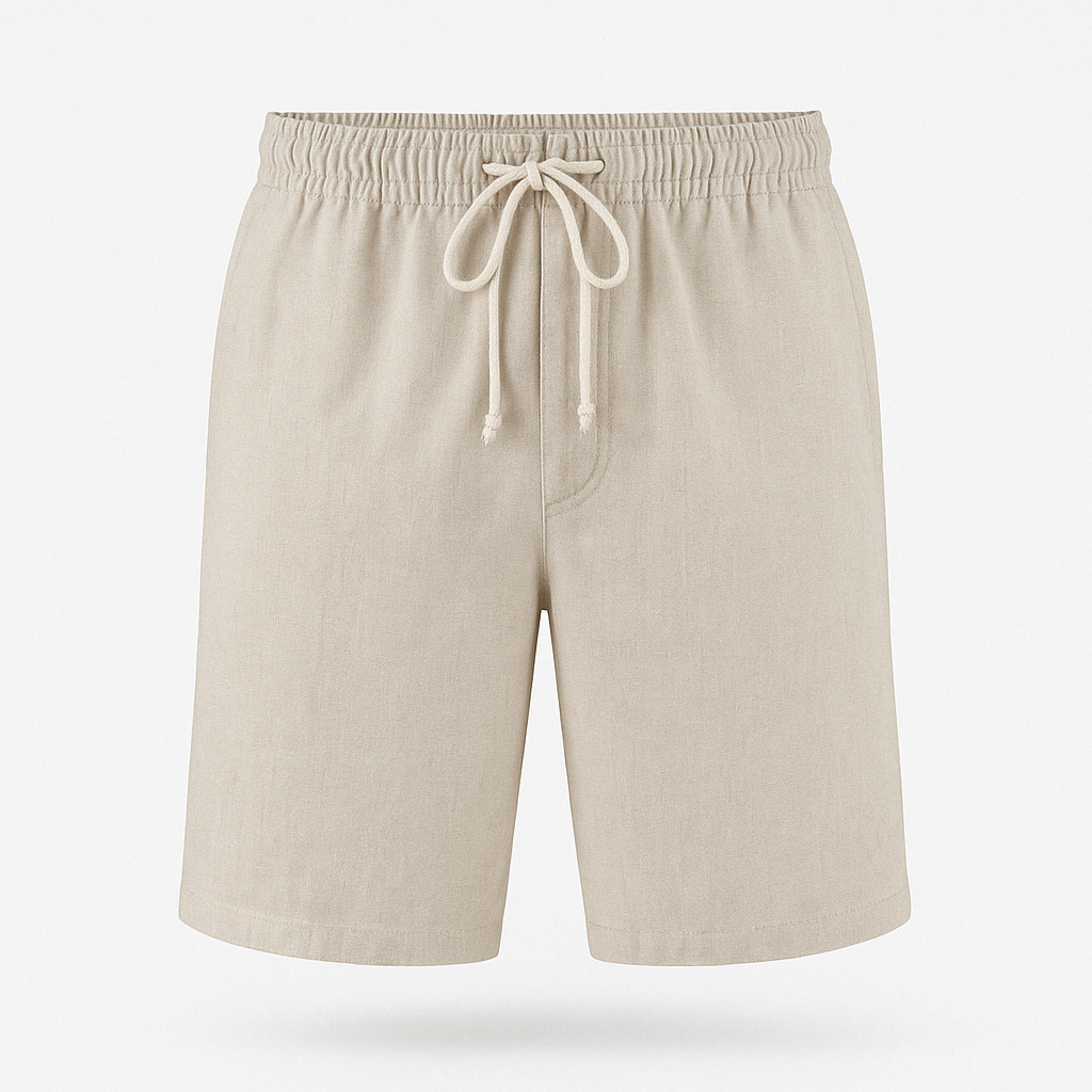 Herren Leinen Shorts