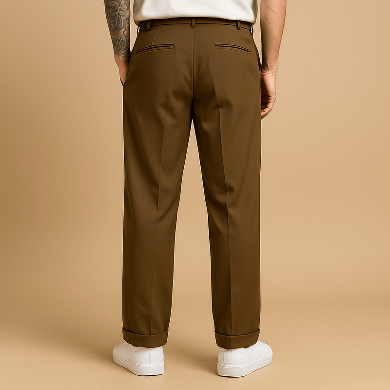Herren Tailored Stoffhose