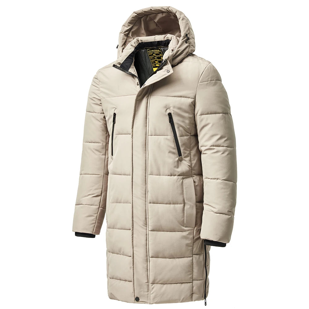 Herren Winterparka mit wasserdichter Beschichtung