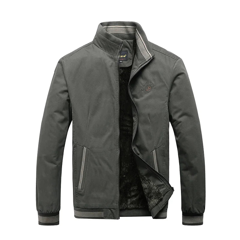 Herren wasserdichte jacke mit fleecelining