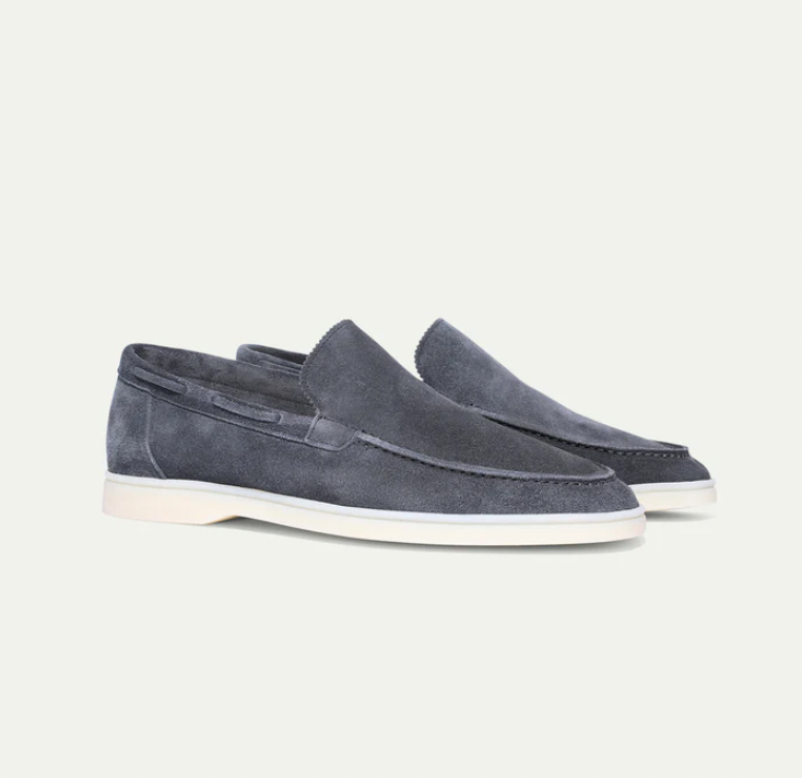 Herren Leder Loafers