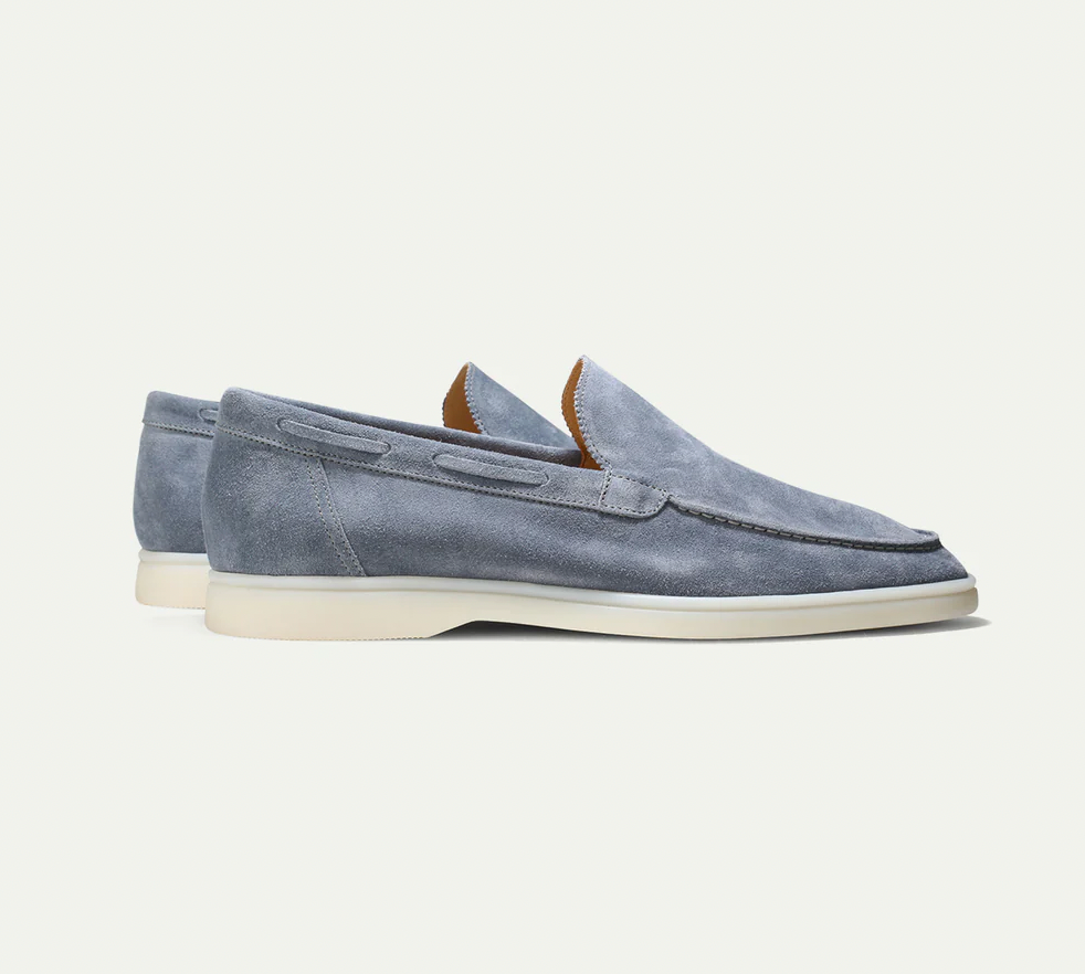 Herren Leder Loafers