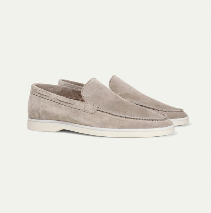 Herren Leder Loafers