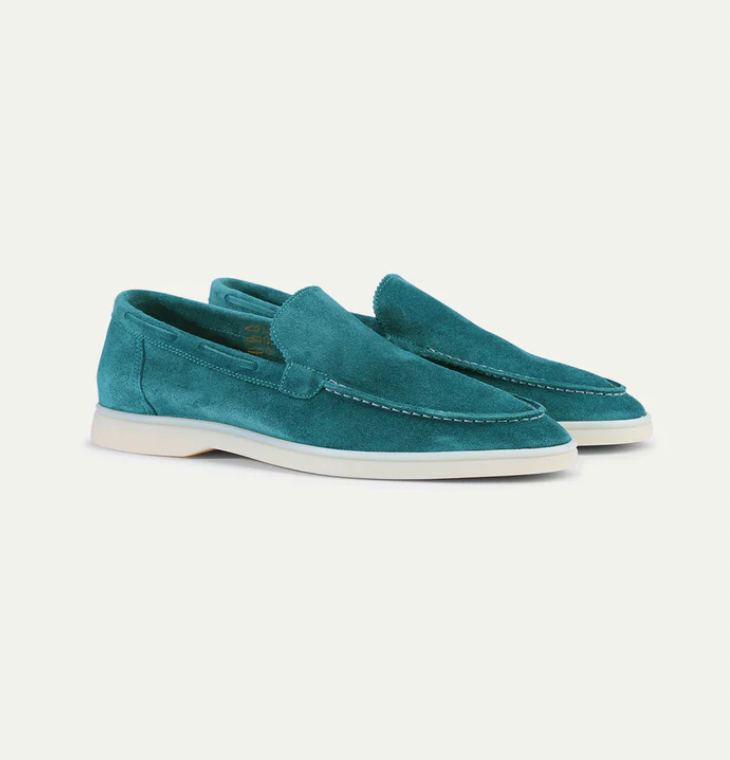 Herren Leder Loafers