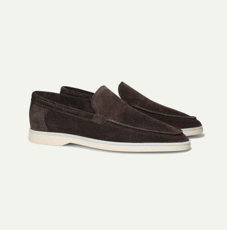 Herren Leder Loafers